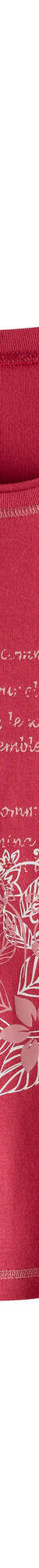 T shirt manches longues imprimé fleuri (cerise) T shirt manches longues imprimé fleuri (cerise)